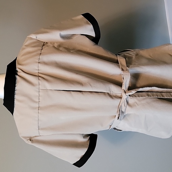 Linden Grey Tan And Black Uniform Zip Up Top Tunic Size XL‎ - Picture 4 of 4